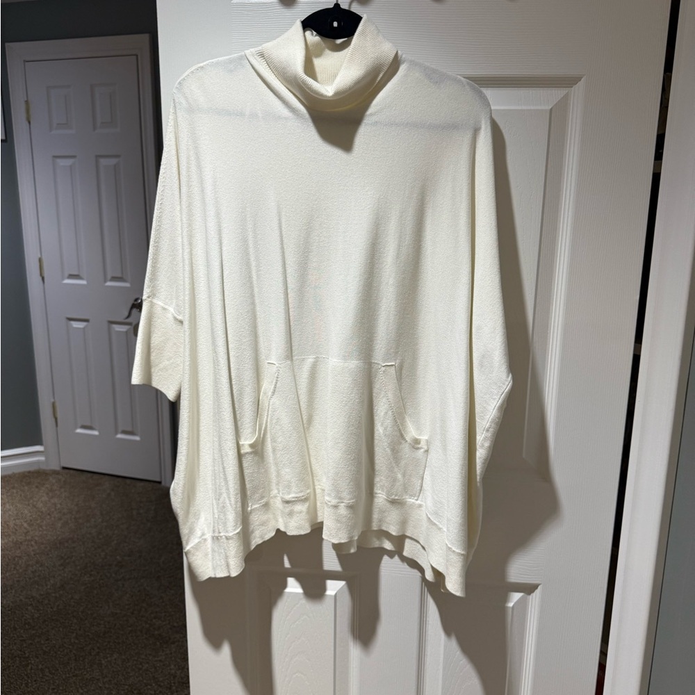 MICHAEL Michael Kors Cream Knit Turtleneck